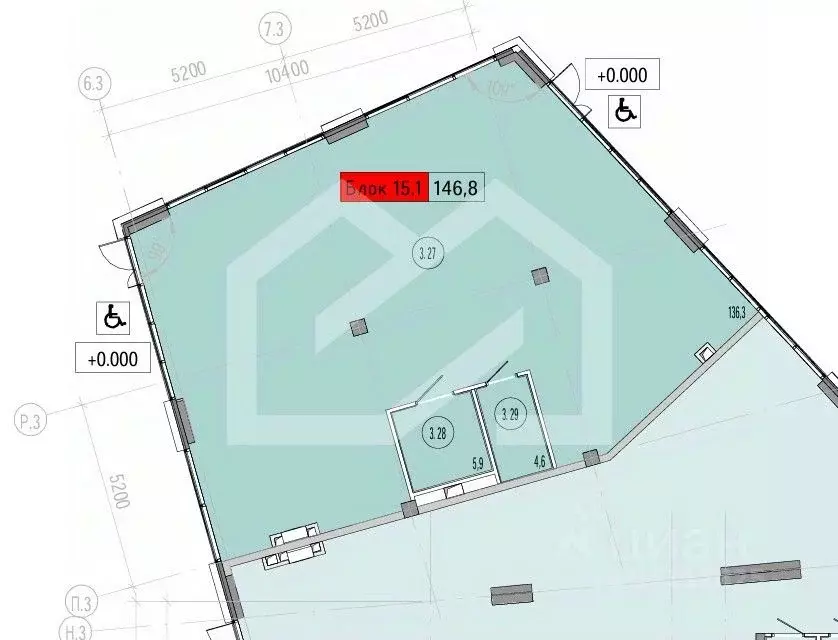 Помещение свободного назначения в Москва Союз жилой комплекс, к3 (147 ... - Фото 2
