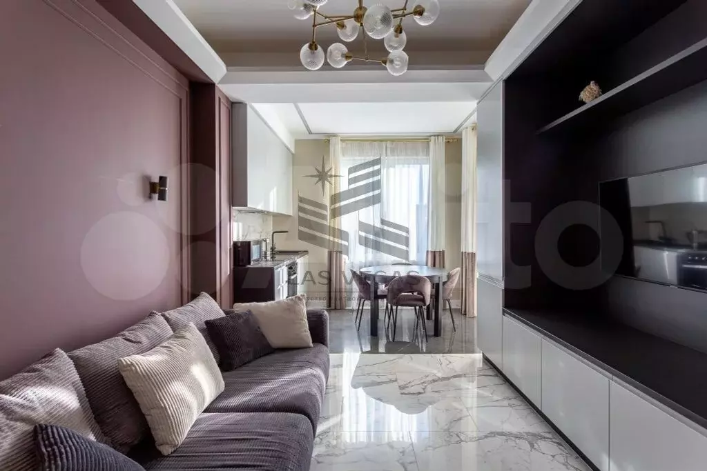 2-к. квартира, 60 м, 7/11 эт. - Фото 0