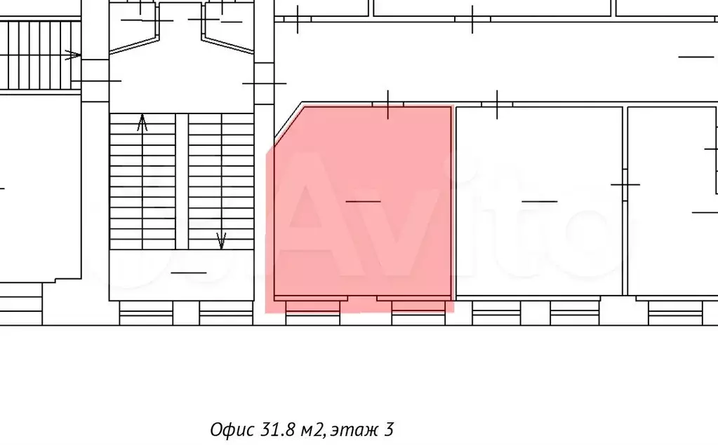 31.8 м уютный офис, тихий БЦ, рядом метро - Фото 0