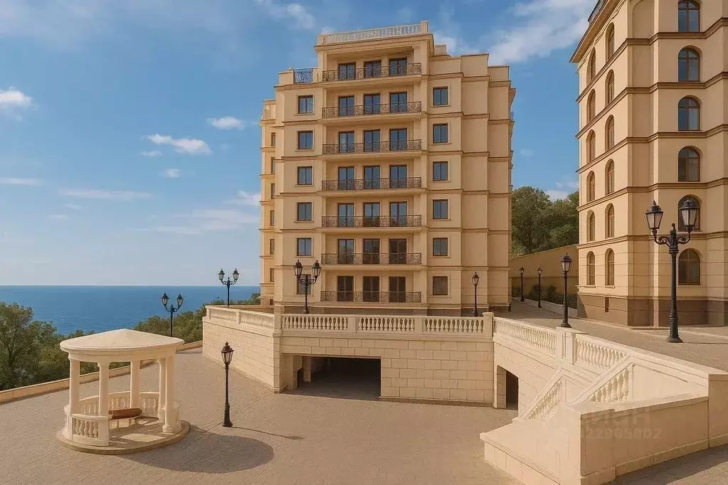 1-к кв. Крым, Ялта муниципальный округ, Ореанда пгт 60Гк8 (55.0 м) - Фото 2