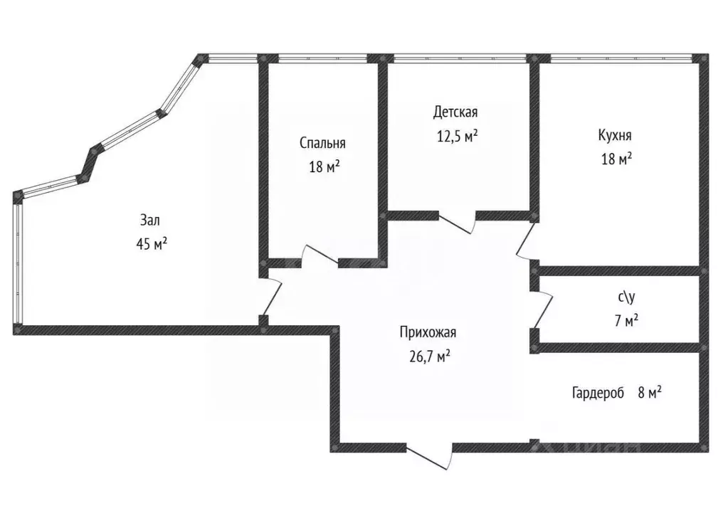 3-к кв. Дагестан, Махачкала ш. Карабудахкентское, 57Б (131.0 м) - Фото 2