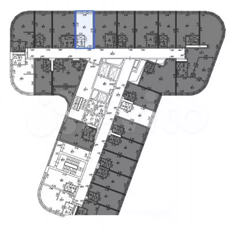 Апартаменты-студия, 22,3 м, 2/14 эт. - Фото 1