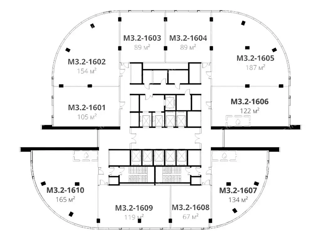 Офис (165 м) - Фото 1