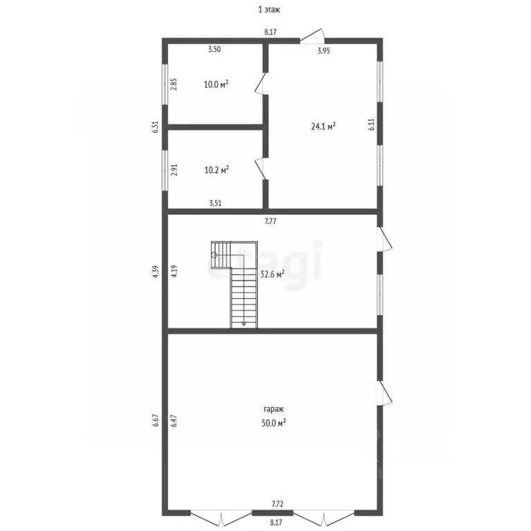 Дом в Саха (Якутия), Якутск ул. Окружная Дорога, 49/3 (127 м) - Фото 2