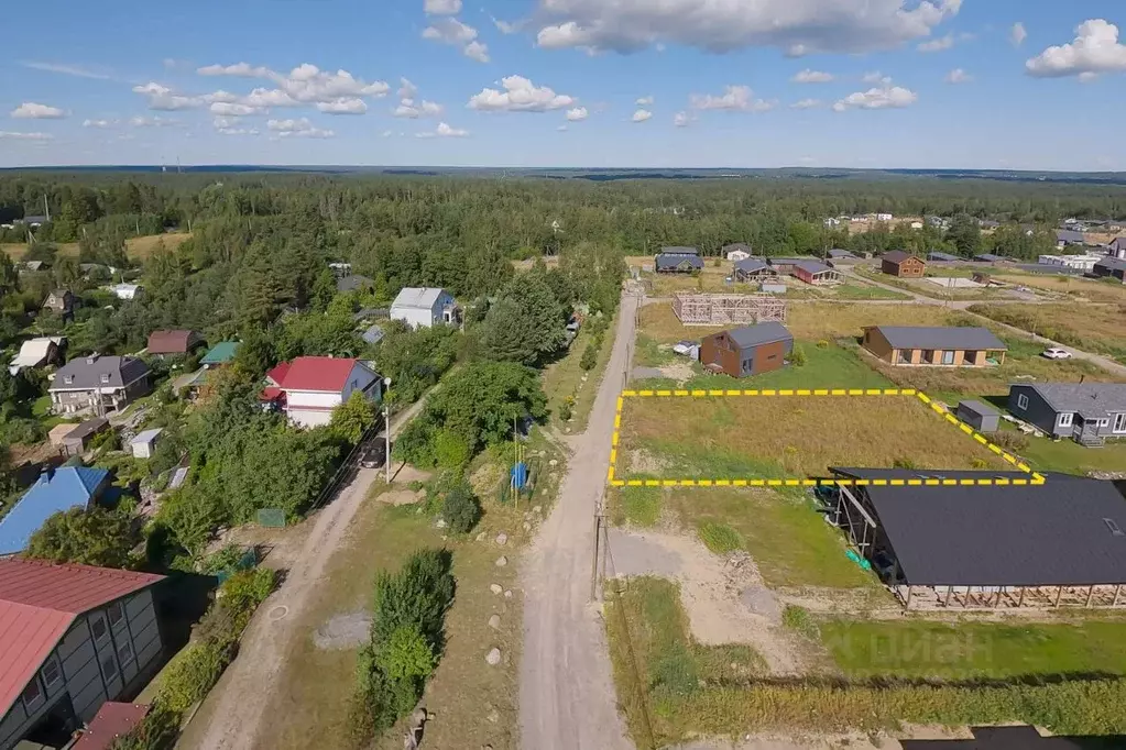 Участок в Ленинградская область, Приозерский район, пос. Сосново ул. ... - Фото 1