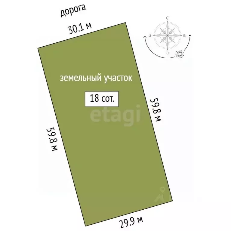 Участок в Свердловская область, Тугулымский муниципальный округ, с. ... - Фото 2