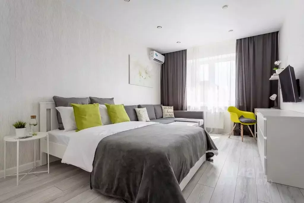 1-к кв. Краснодарский край, Краснодар ул. Им. Героя Сарабеева В.И., ... - Фото 1