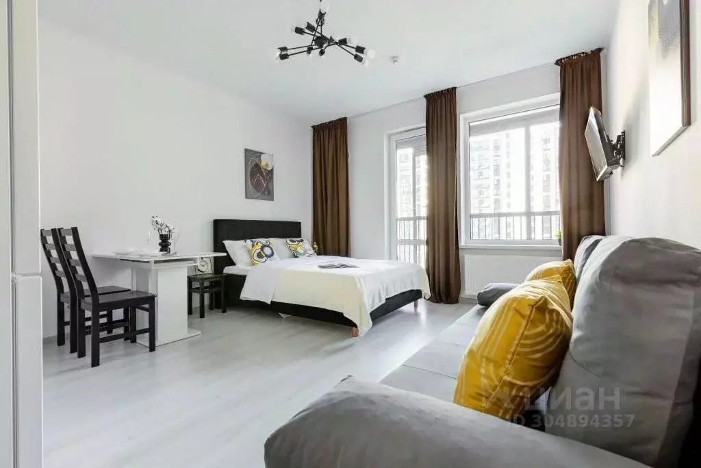 1-к кв. Санкт-Петербург аллея Арцеуловская, 17 (27.0 м) - Фото 0