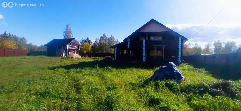 Дом в Ярославский муниципальный округ, деревня Поляны (220 м) - Фото 1