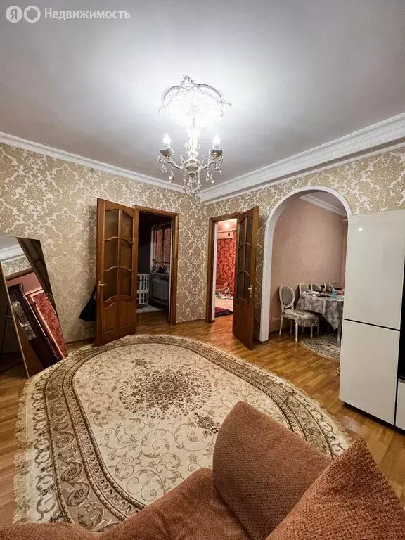 3-комнатная квартира: Махачкала, улица Абдулхакима Исмаилова, 46В (75 ... - Фото 1