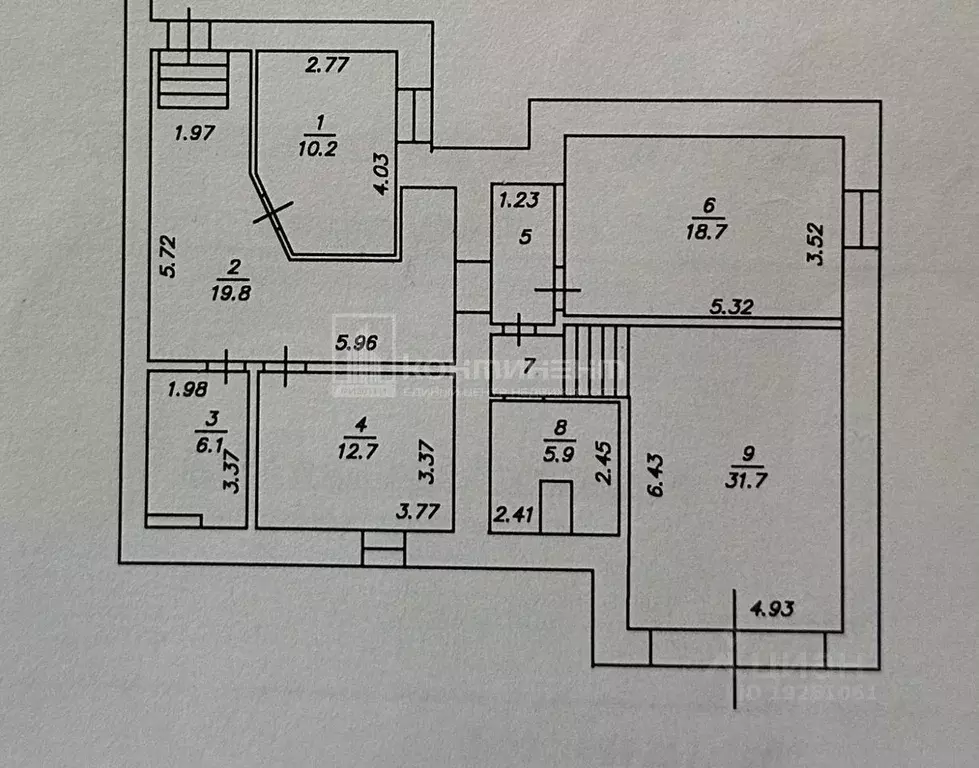 3-к кв. Владимирская область, Владимир ул. Василисина, 6 (71.0 м) - Фото 1