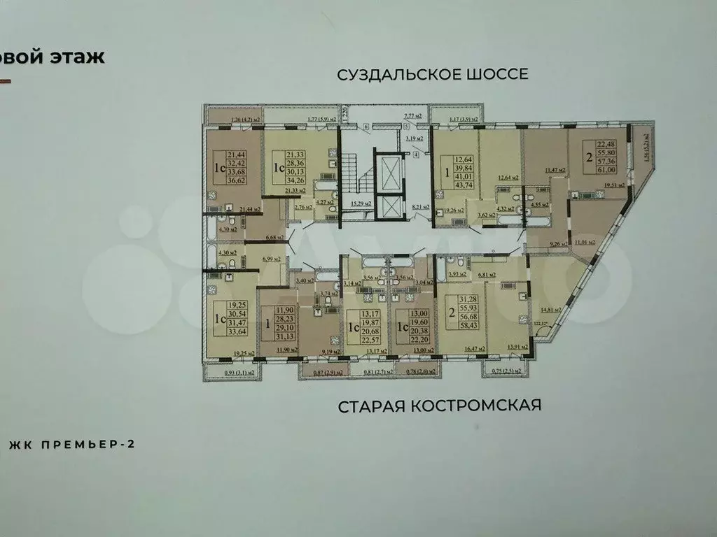 Квартира-студия, 22,6 м, 12/18 эт. - Фото 0