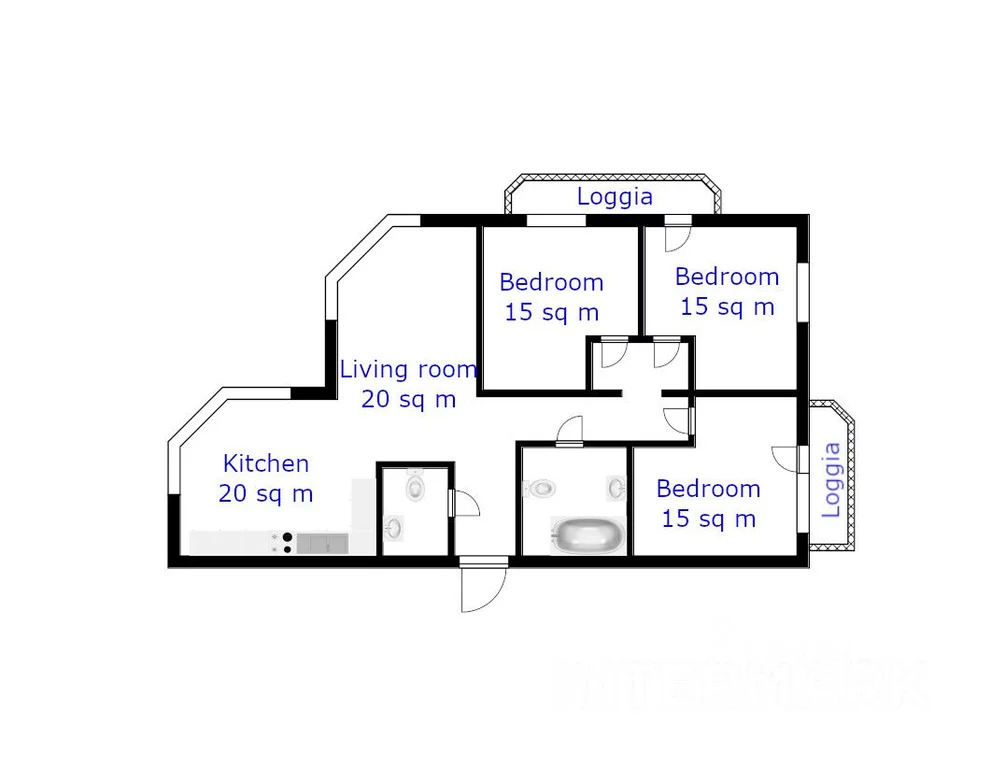 4-к кв. Москва Ярцевская ул, 32 (155.0 м) - Фото 2