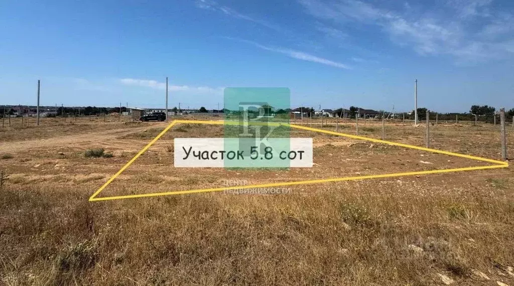Участок в Севастополь Янтарь садоводческое товарищество,  (5.8 сот.) - Фото 0