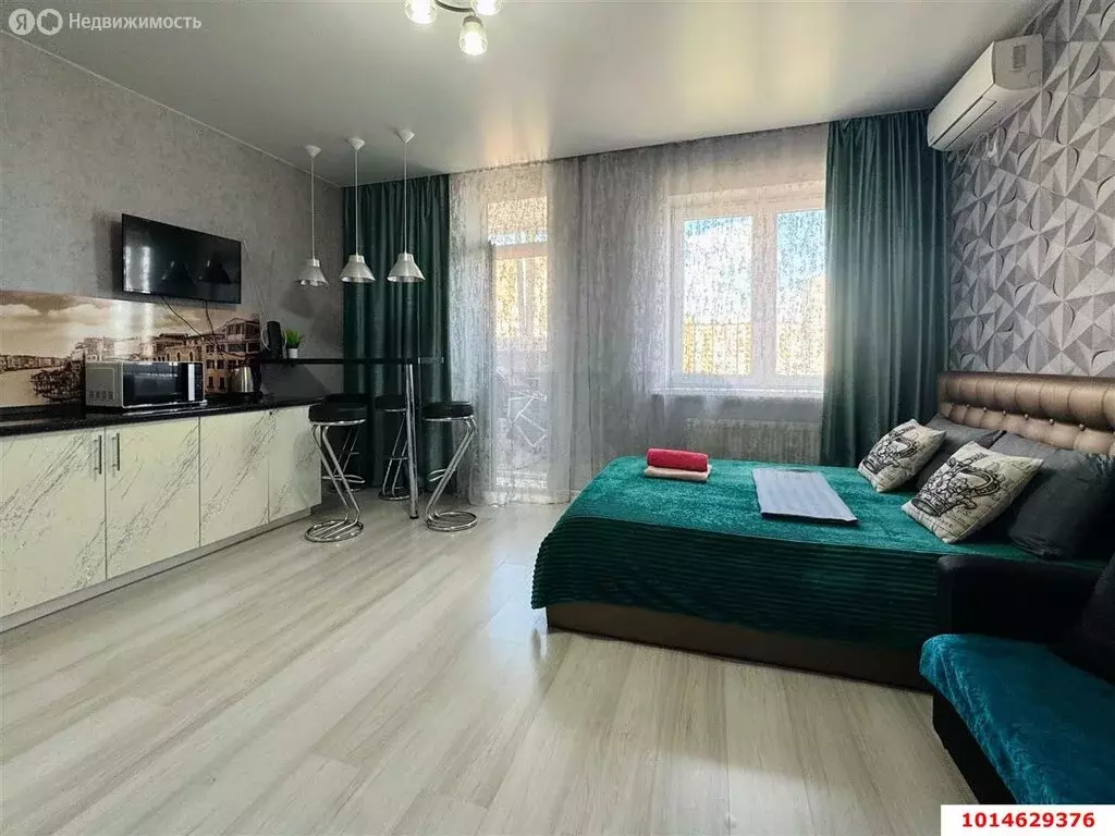 Квартира-студия: Краснодар, улица им. Героя Яцкова И.В., 9 (30.1 м) - Фото 0