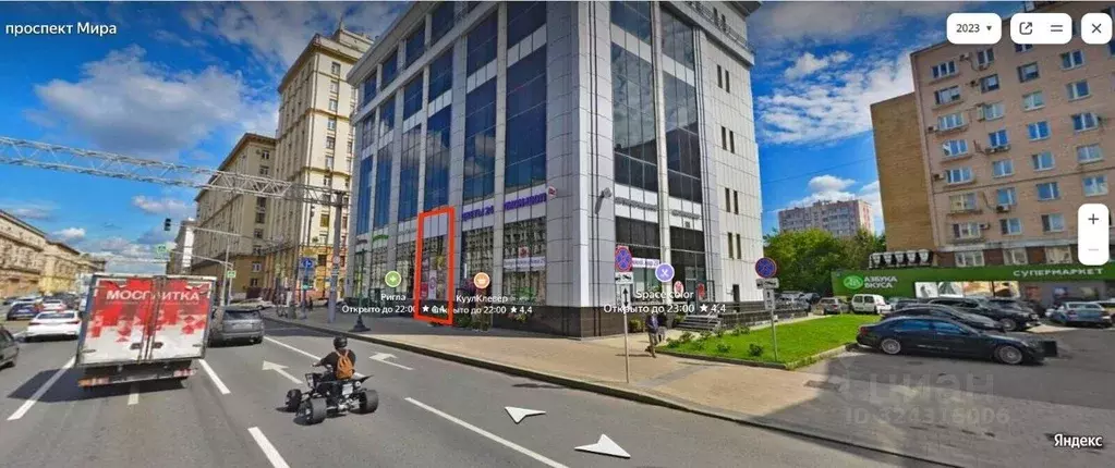 Помещение свободного назначения в Москва просп. Мира, 64 (135 м) - Фото 1