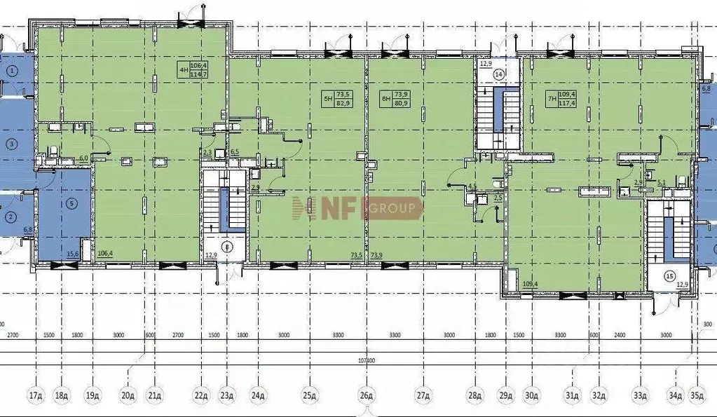 Торговая площадь в Московская область, Люберцы Зенино ЖК Самолет мкр, ... - Фото 2