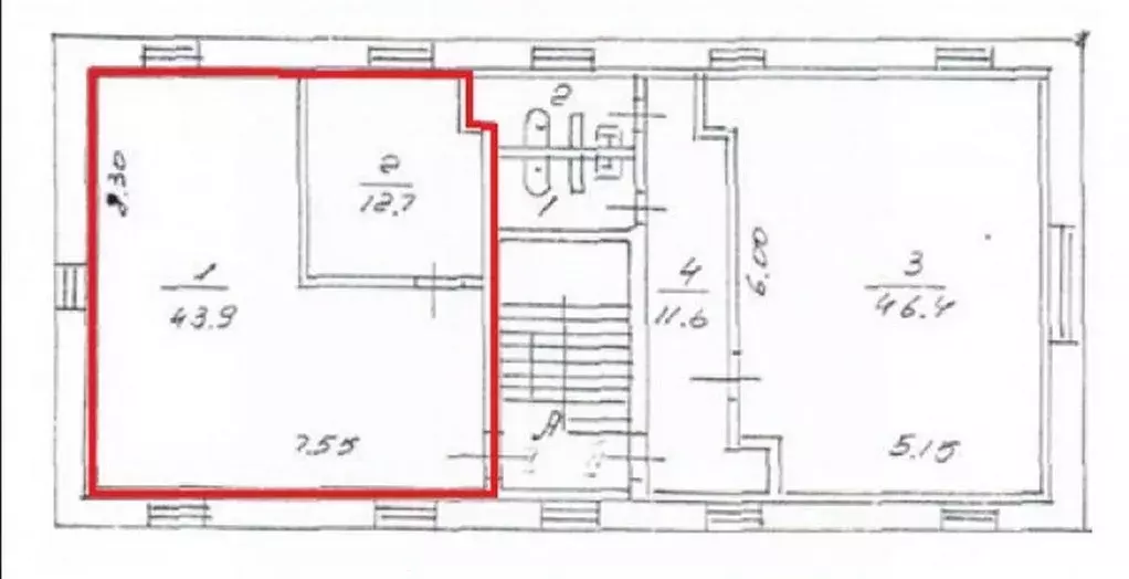 Офис в Москва Верхняя Красносельская ул., 11АС1 (57 м) - Фото 2