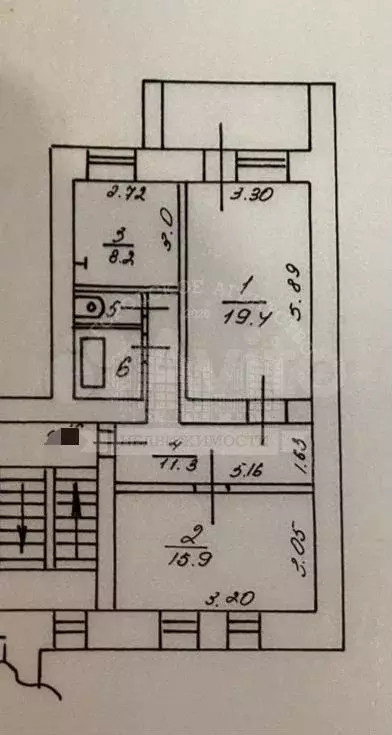 2-к. квартира, 61,7 м, 5/10 эт. - Фото 0