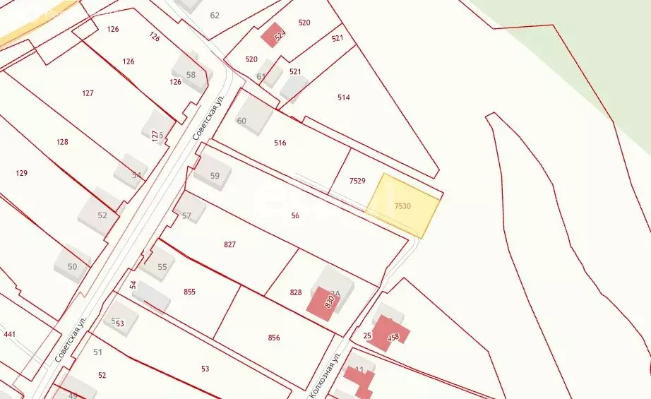 Участок в село Куркачи, Колхозная улица (6 м) - Фото 1