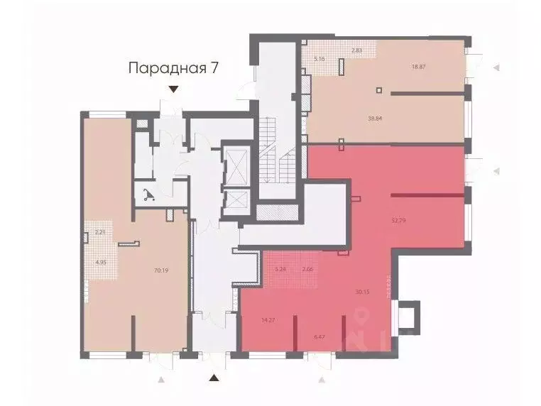 Помещение свободного назначения в Санкт-Петербург № 54 муниципальный ... - Фото 2