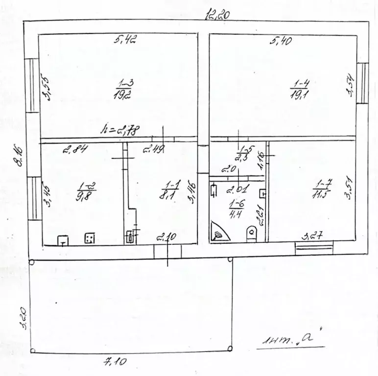 Дом в Крым, Симферопольский район, Добровское с/пос, с. Краснолесье ... - Фото 2