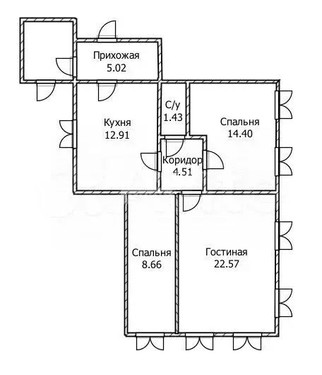 Дом 69,5 м на участке 5,9 сот. - Фото 1