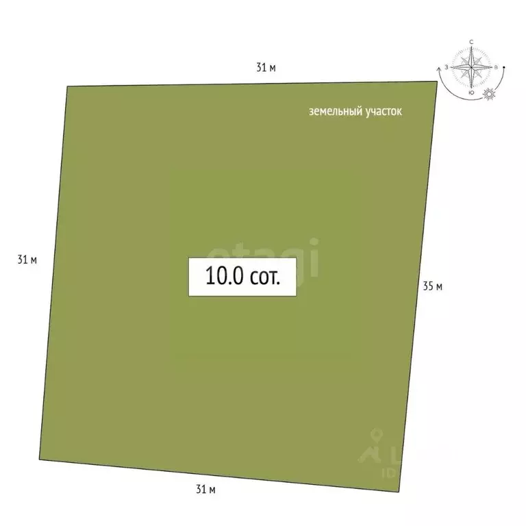 Участок в Алтай, Майминский район, пос. Алферово ул. Выходцева, 12 ... - Фото 2