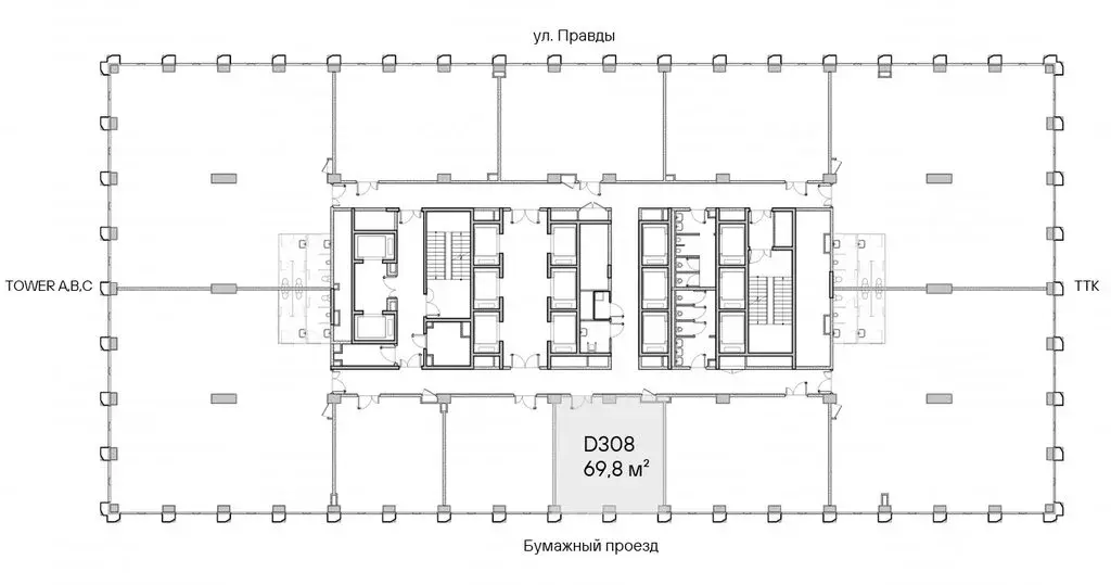 Офис (69.8 м) - Фото 2