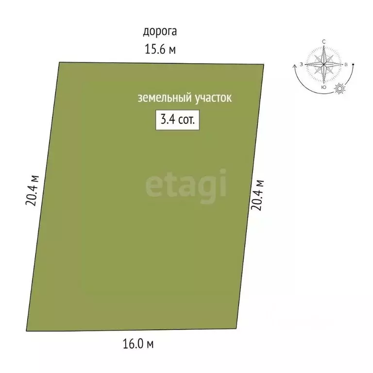 Участок в Башкортостан, Стерлитамакский район, Октябрьский сельсовет, ... - Фото 2