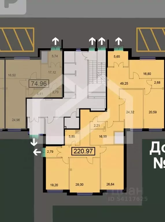 Помещение свободного назначения в Московская область, Химки Планерный ... - Фото 2