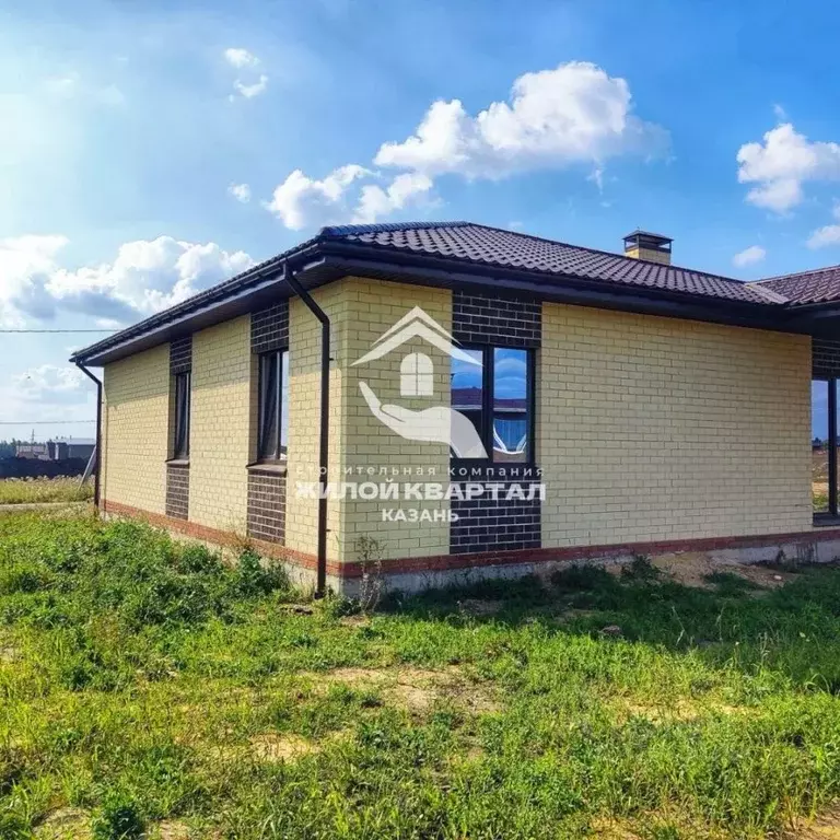 Дом в Татарстан, Зеленодольский район, Большекургузинское с/пос, с. ... - Фото 2