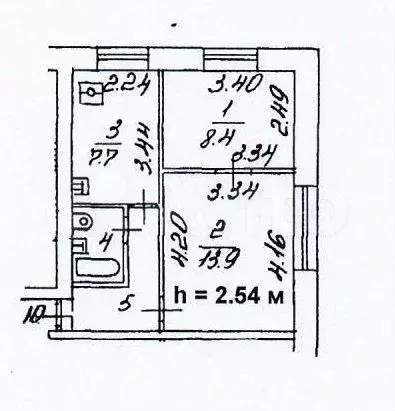 Аукцион: 2-к. квартира, 37,2 м, 2/9 эт. - Фото 0