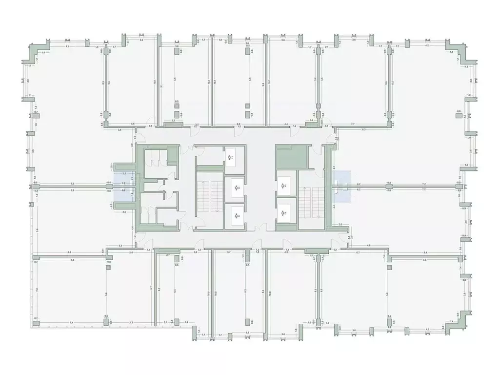Офис в Москва 1-й Варшавский проезд, 1АС32 (107 м) - Фото 2