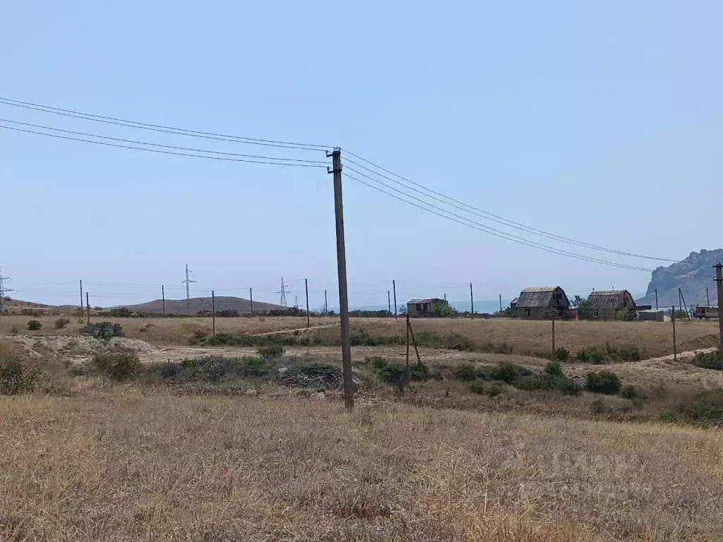 Участок в Крым, Феодосия муниципальный округ, Коктебель пгт  (5.0 ... - Фото 1