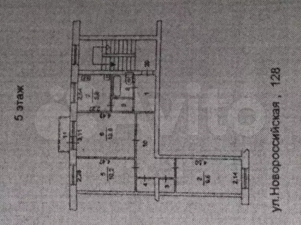 3-к. квартира, 56 м, 5/5 эт. - Фото 0