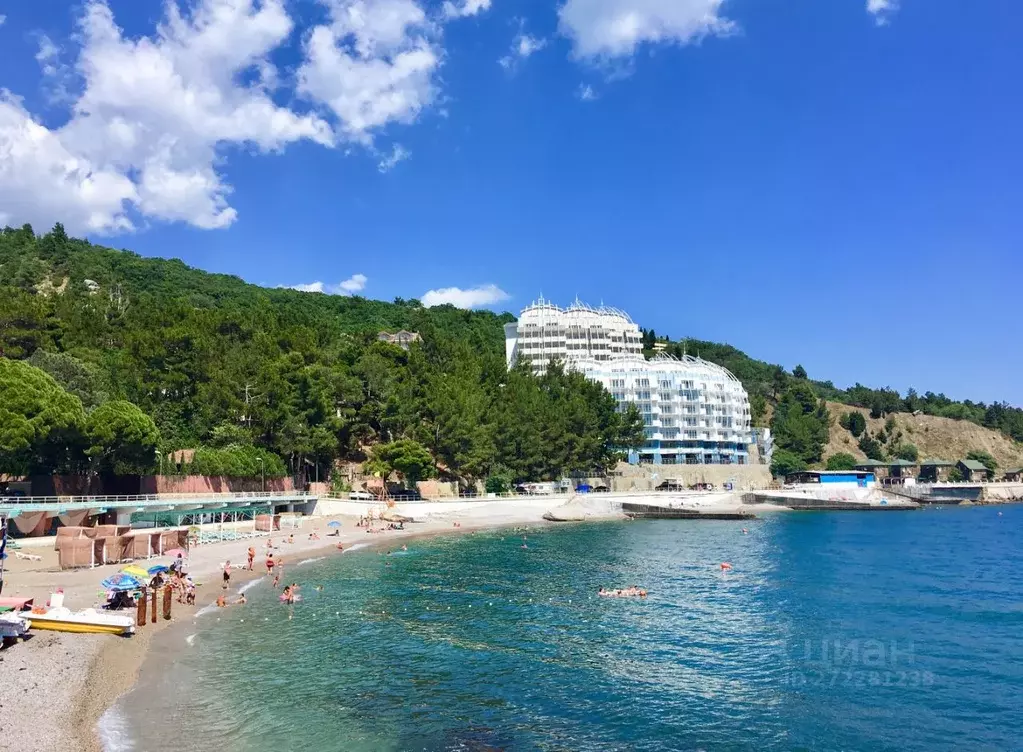 1-к кв. Крым, Ялта муниципальный округ, Береговое пгт ул. Кипарисная, ... - Фото 1