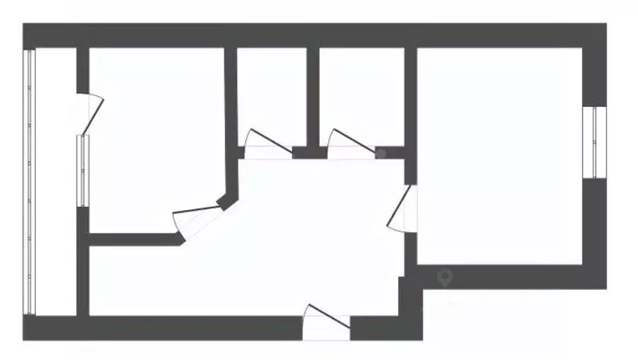 2-к кв. Воронежская область, Борисоглебск Матросовская ул., 59 (52.2 ... - Фото 2