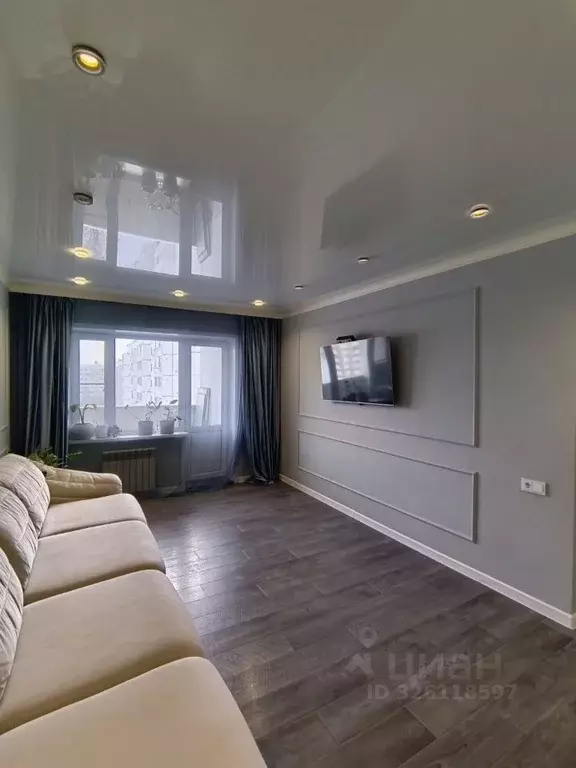 4-к кв. Астраханская область, Астрахань ул. Куликова, 77к3 (92.4 м) - Фото 2