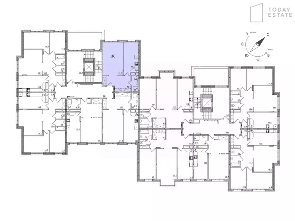 1-к кв. Московская область, Мытищи городской округ, д. Болтино ул. ... - Фото 2