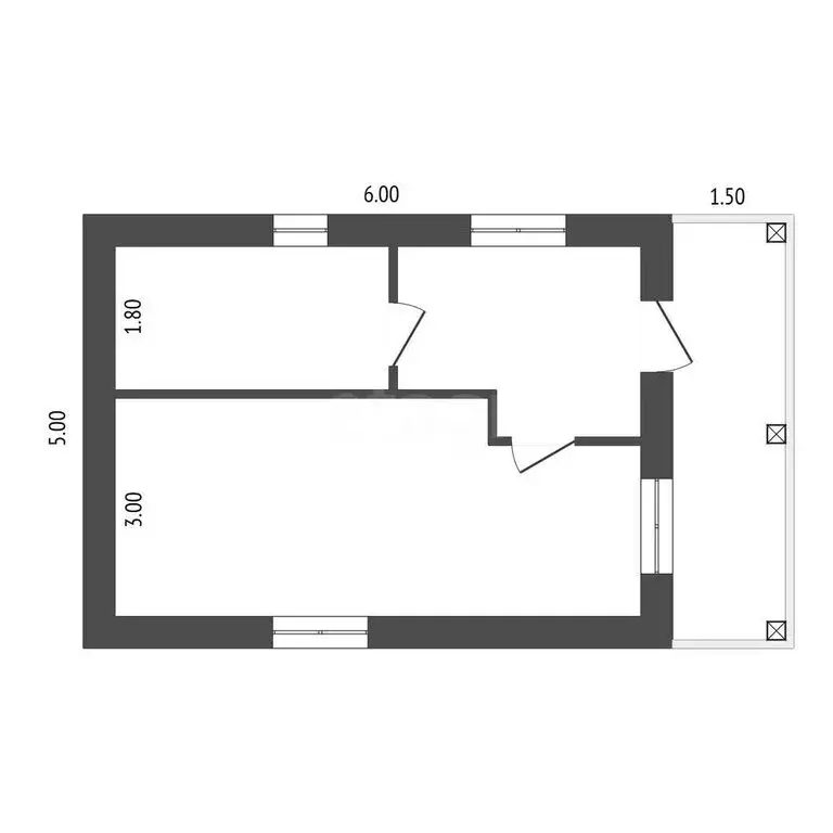 Дом в село Новые Ключищи, Полевая улица (150 м) - Фото 2