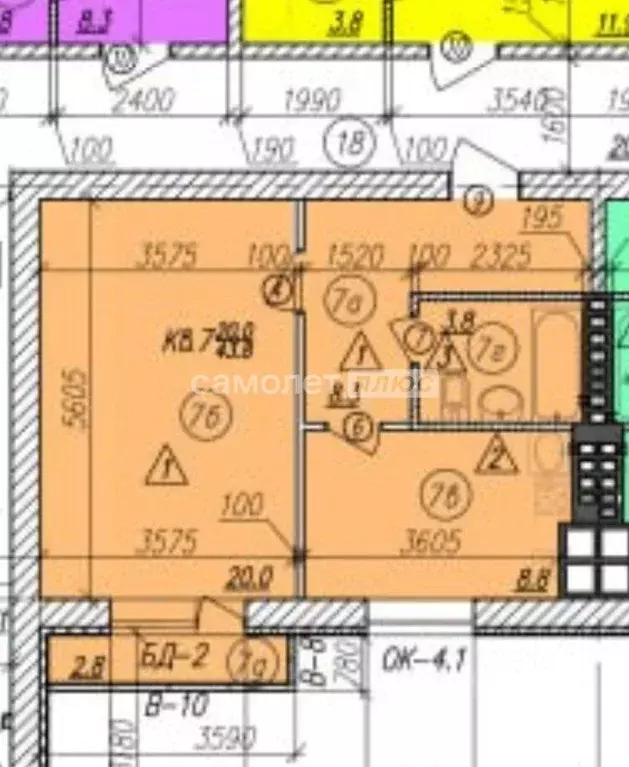 1-к кв. Белгородская область, Белгород ул. Белгородского полка, 74к2 ... - Фото 2