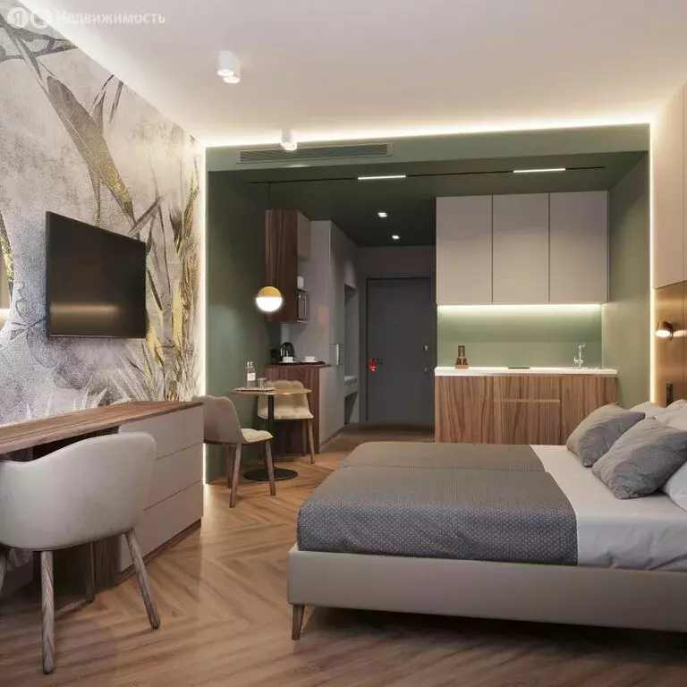 Квартира-студия: Новосибирск, площадь Карла Маркса (25.85 м) - Фото 2