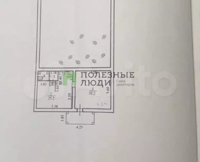 Продам помещение свободного назначения, 60.6 м - Фото 0