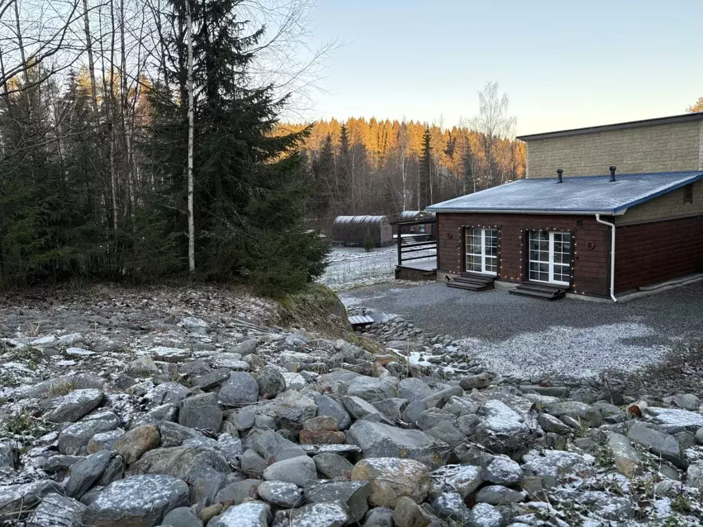 Дом в Карелия, Питкярантский муниципальный округ, пос. Ляскеля ул. ... - Фото 1