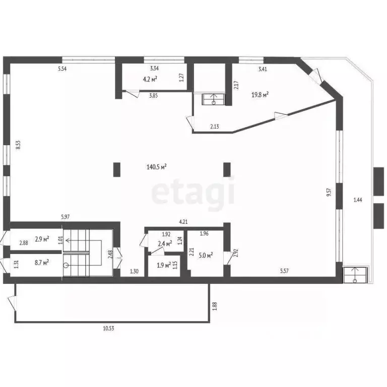 Помещение свободного назначения в Ямало-Ненецкий АО, Тарко-Сале ... - Фото 2