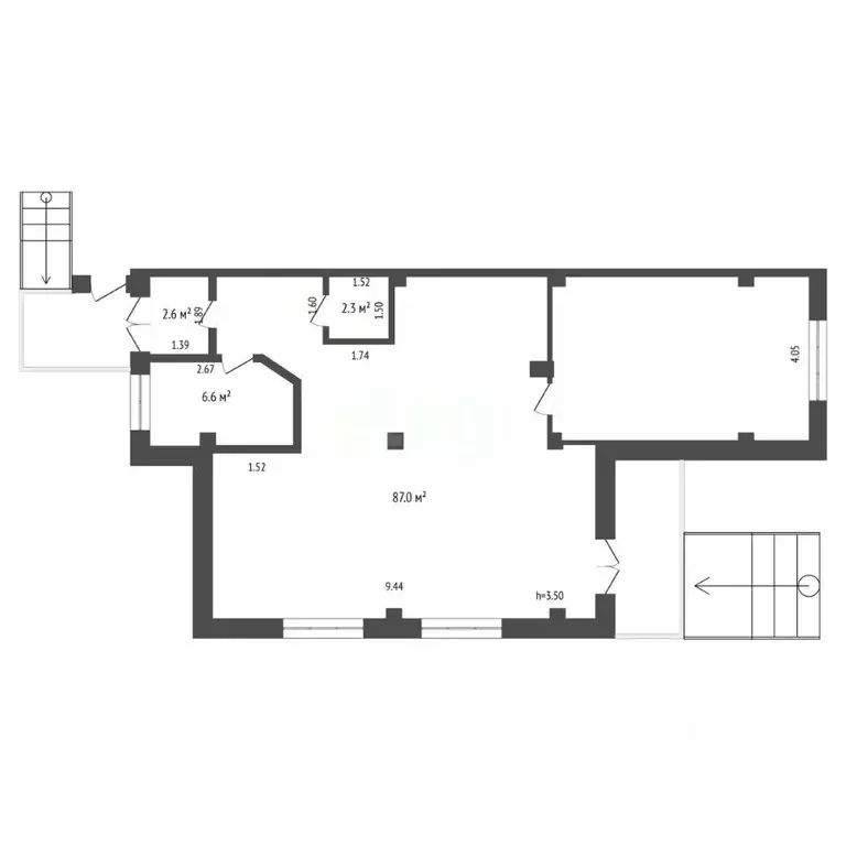 Помещение свободного назначения в Тюменская область, Тюмень ул. 50 лет ... - Фото 2