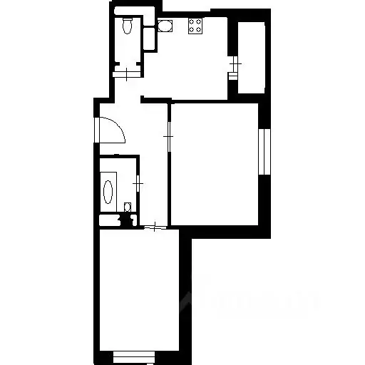 2-к кв. Московская область, Котельники Новые Котельники мкр, 2 (58.0 ... - Фото 2