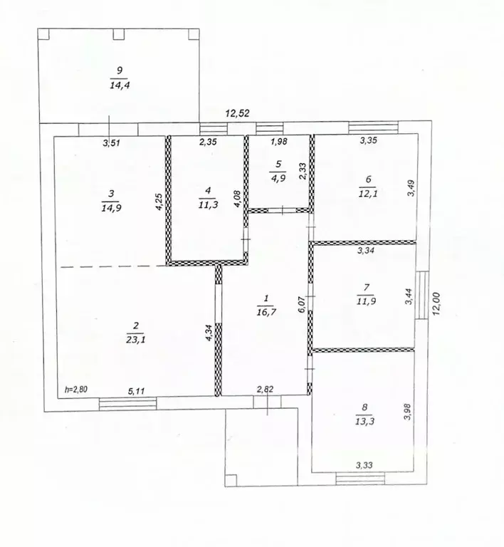 Дом в Белгородская область, Белгород Соборная пл. (125 м) - Фото 2