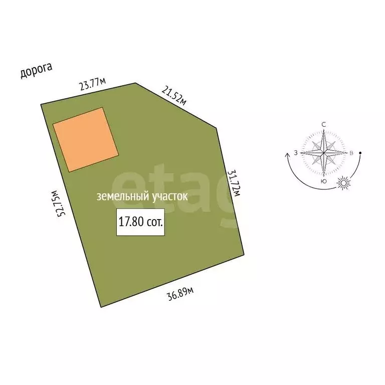 Дом в село Надеждино, ДНП Берёзовый Стан, улица Берёзовая Роща (239.9 ... - Фото 2